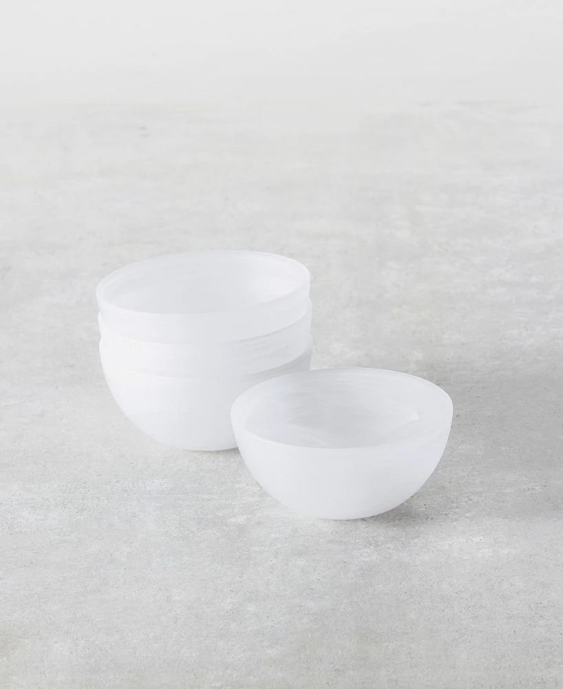 Fortessa La Jolla Glass Cereal Bowls, Set of 4
