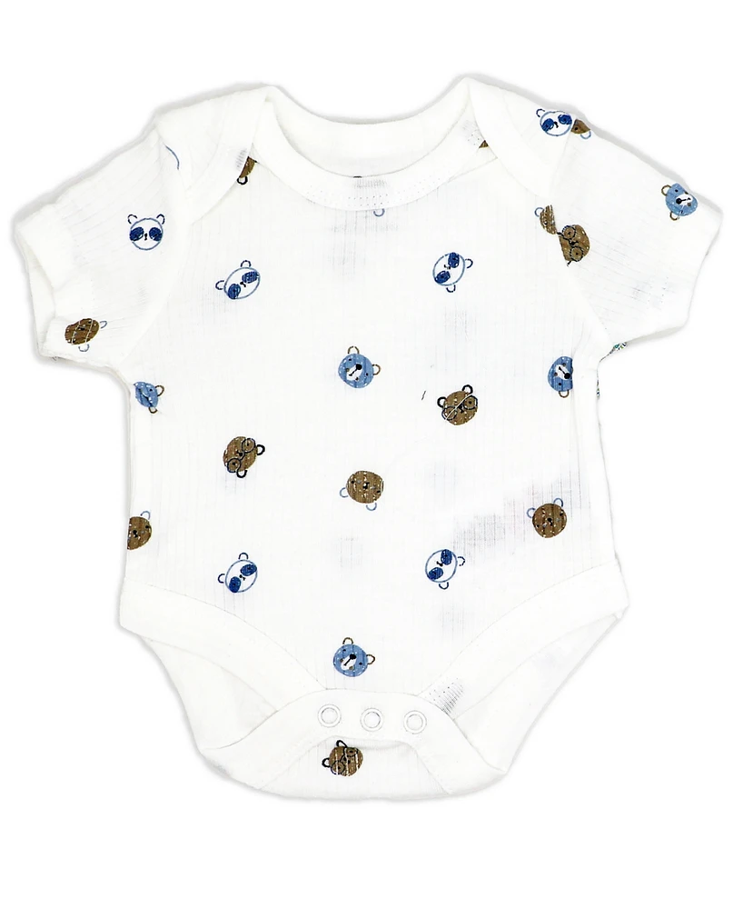 Rock A Bye Baby Boutique Boys 10 Piece Layette Set, Blue Bear