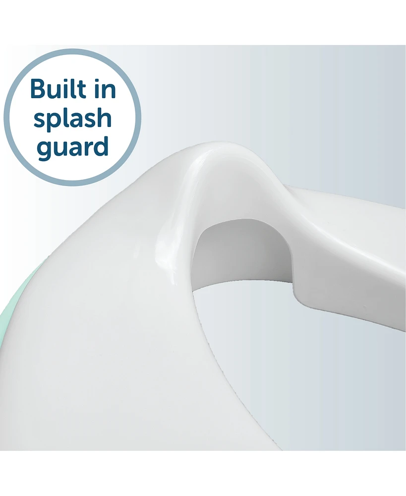Jool Baby Kids Potty Training Seat - Splash Guard, Non-Slip & Free Storage Hook Unisex
