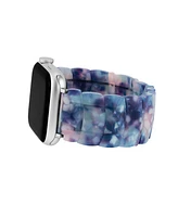 Anne Klein Women's Marbled Acetate Expansion Bracelet designed for Apple Watch 42mm (Series 1-3 only) & 44/45/46/49mm (Ultra & Ultra 2