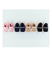Komuello Infant Boy Girl First Walk Sock Shoes Flat Navy