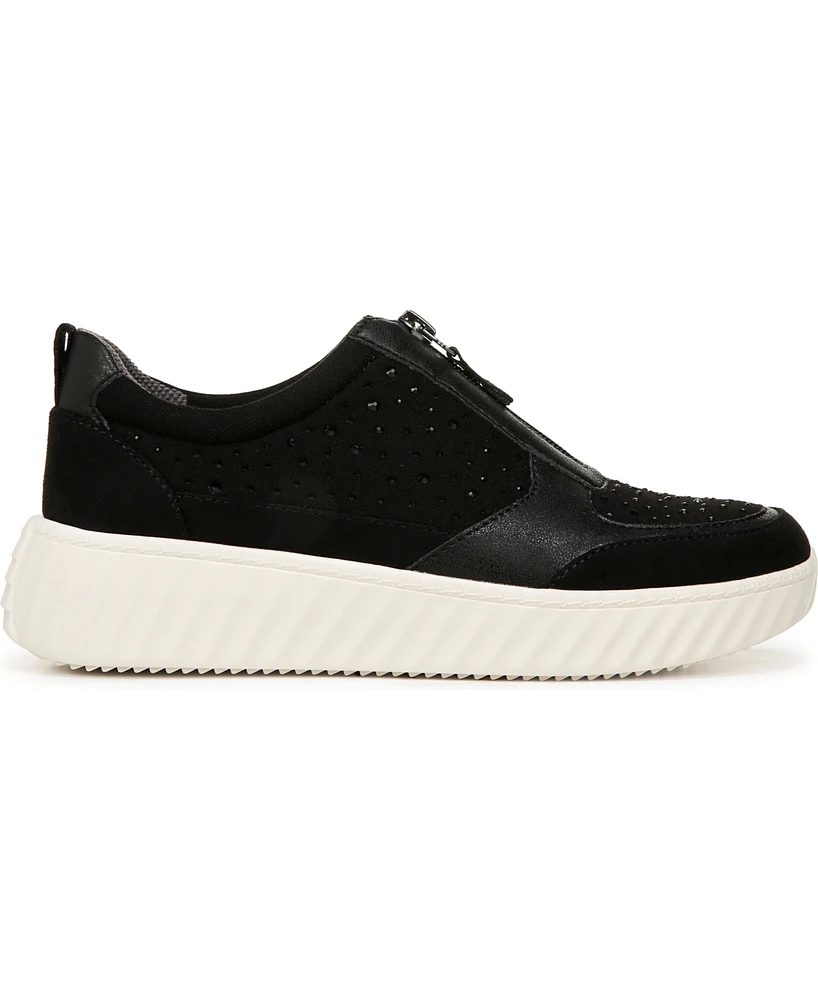 LifeStride Women's Winner Washable Zipper Sneakers