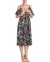 kimi + kai Maternity Esme Nursing Button Front Dress