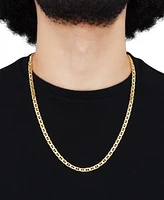 Lightweight Polished Mariner Link 24" Chain Necklace (5.5MM) in 14k Gold