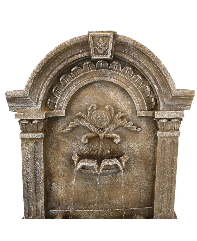 51"H Electric Polyresin Ornate Lavello Outdoor Water Fountain