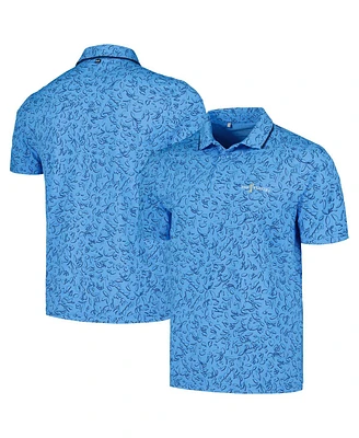 Under Armour Men's Royal The Players Iso-Chill Floral Polo