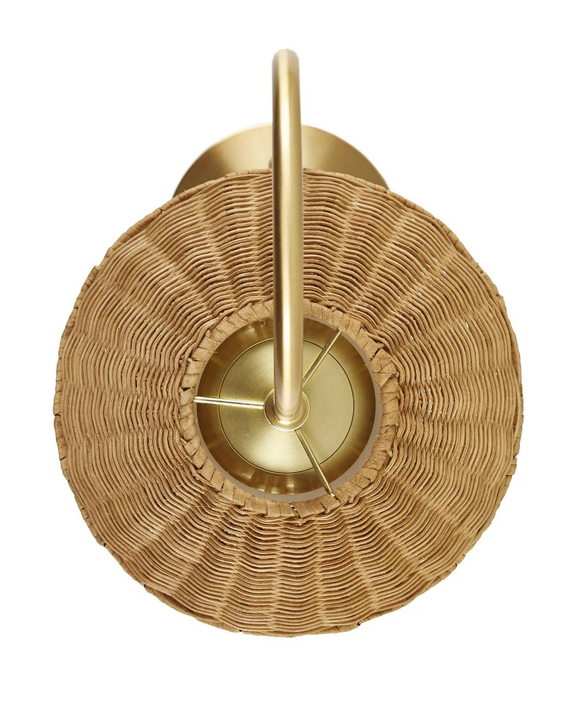 Ink+Ivy Laguna Rattan Weave Table Lamp