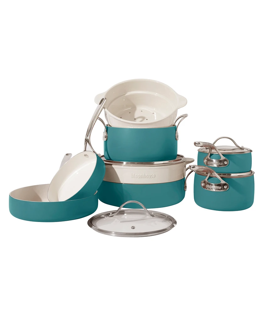 Bloomhouse 12 Piece Non-Stick Cookware Set