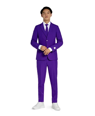 OppoSuits Big Boys Purple Prince 3-Piece Suit