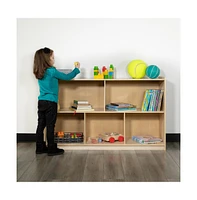 Wooden School Classroom Storage Cabinet/Cubby For Commercial Or Home Use