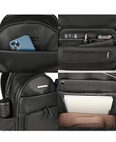 Kenneth Cole Reaction Double Compartment Faux Leather Marley Women's Backpack