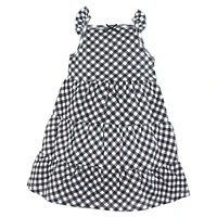 Hudson Baby Toddler Girls Cotton Short-Sleeve Dresses 2pk, Toile