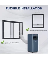 10000 Btu 4-in-1 Portable Air Conditioner with Dehumidifier and Fan Mode