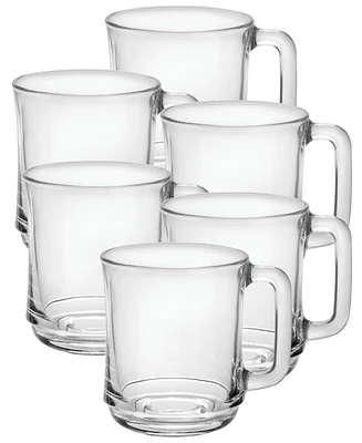 Duralex Lys Stackable Mug - 10 7/8 Oz - Set Of 6