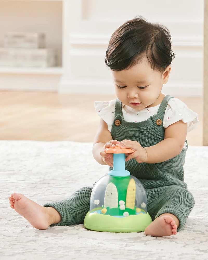 Skip Hop Farmstand Push and Spin Baby Toy