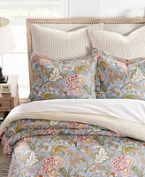 Levtex Angelica Reversible 3-Pc. Duvet Cover Set, Full/Queen