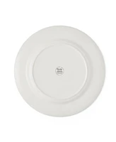 Spode Blue Italian Steccato Dinner Plates, Set of 4
