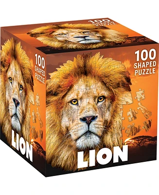 Lion 100 Piece Shaped Jigsaw Puzzle