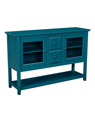 Streamdale Furniture Modern 52" Sideboard with Adjustable Shelves & 2 Doors