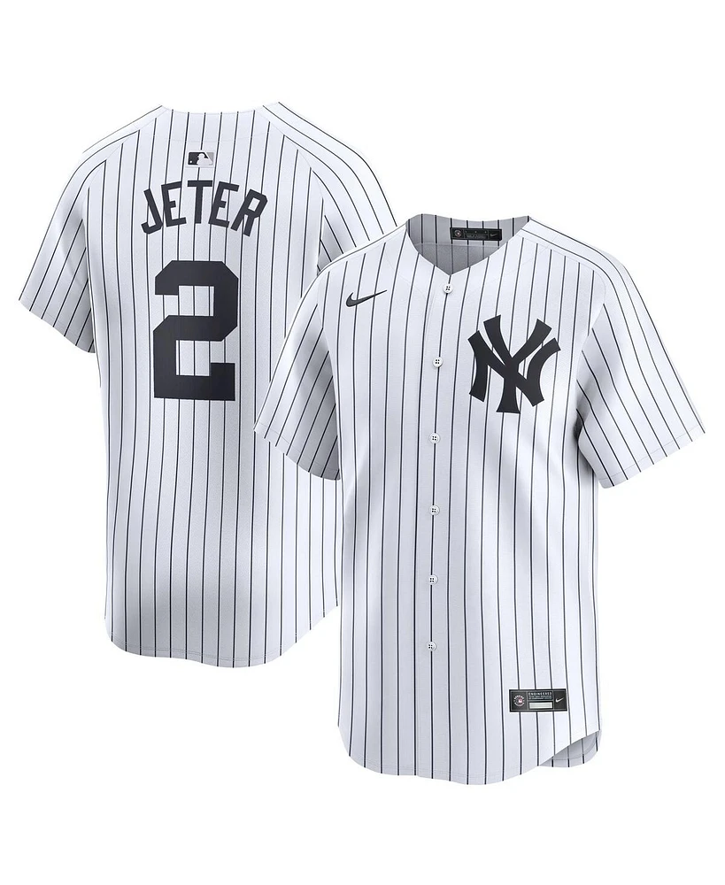 Nike Big Boys and Girls Derek Jeter White New York Yankees Home Limited Player Jersey