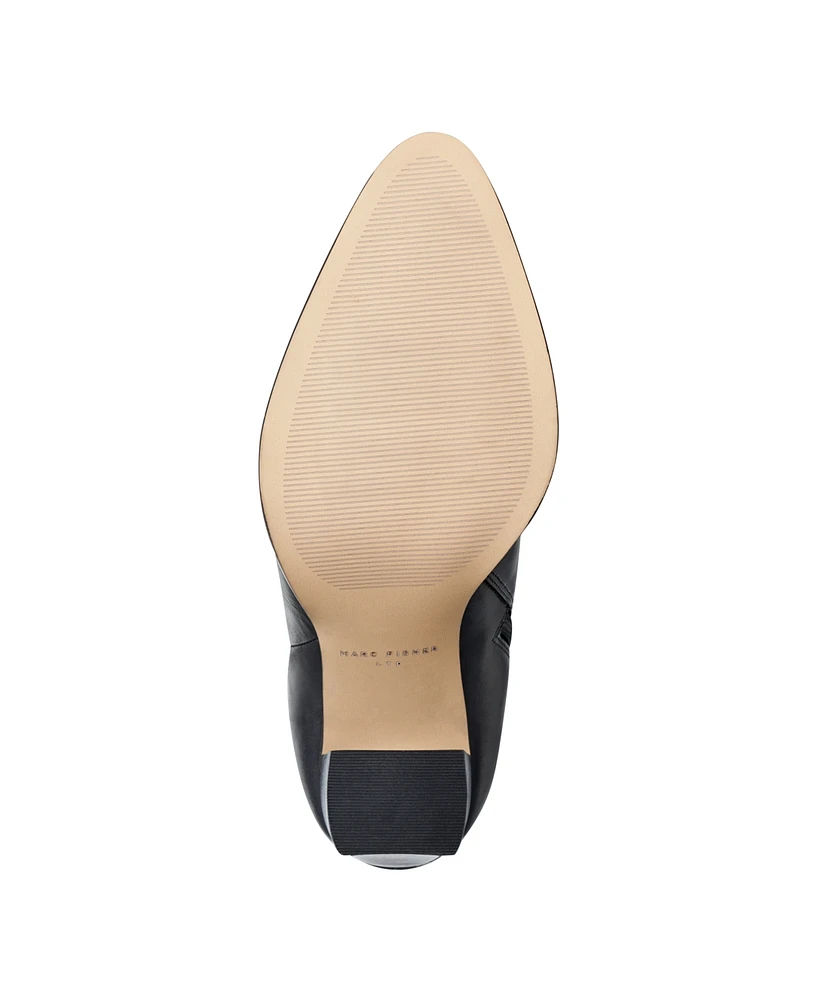 Marc Fisher Ltd Women's Lannie Tall Block Heel Boots