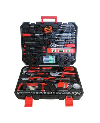 Black Hand Tool Box With Toolset 238 Pieces