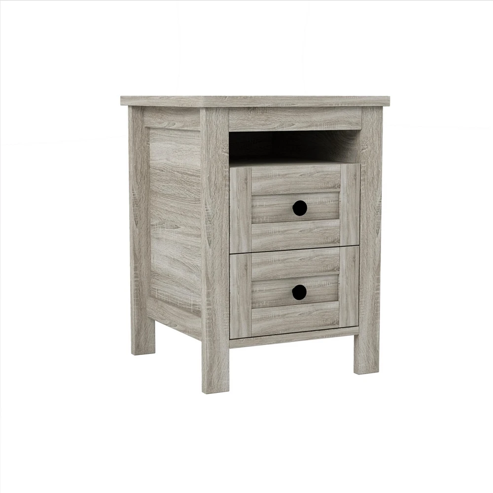 Full Size Farmhouse Bedroom Set with Storage