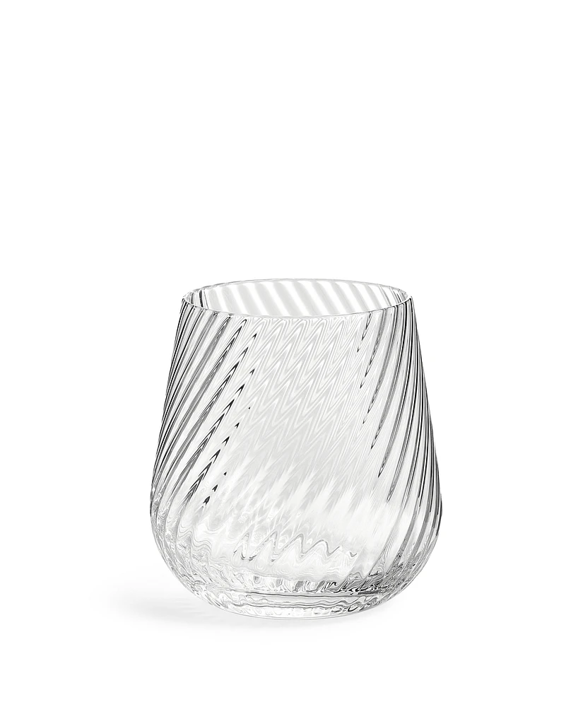Vera Wang Wedgwood Swirl Tumbler Glass, Set of 2