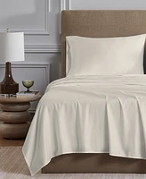 Purity Home Ultra-Light Cool Crisp 100% Cotton Percale 4-Pc. Sheet Set