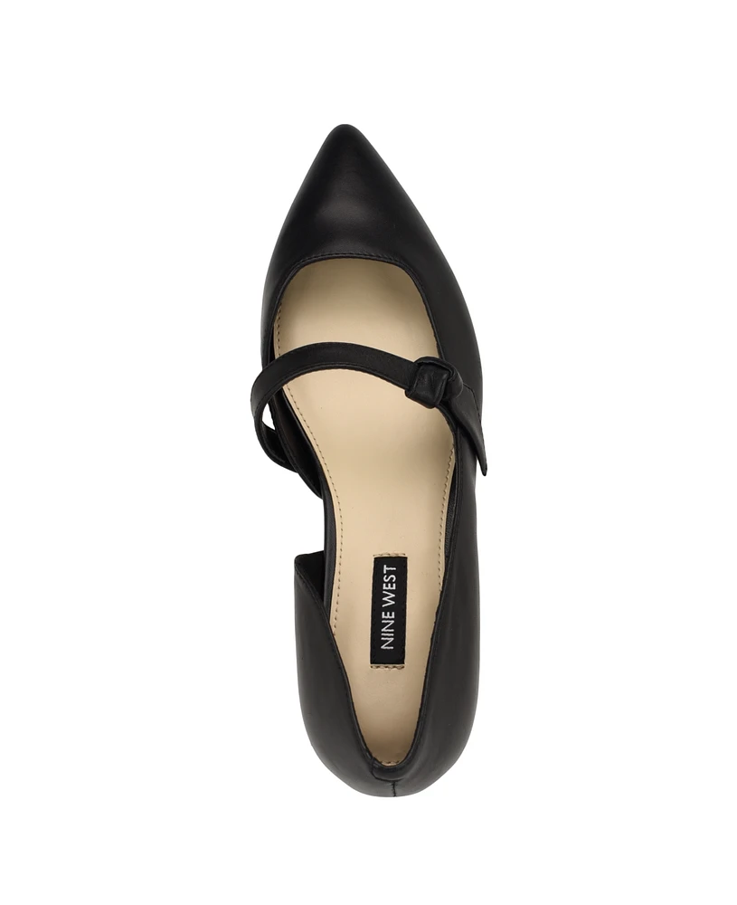 Nine West Women's Luso d'Orsay Mary Jane Flats