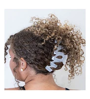 Women s Large Bendable Zig Zag Claw Clip - White