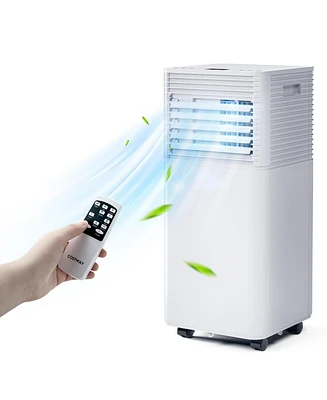 10000 Btu Air Cooler with Fan and Dehumidifier Mode-White