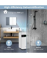Dehumidifier for Home Basement Portable 32 Pints with Sleep Mode up to 2500 Sq. Ft