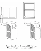 5500 Btu (8000BTU Ashrae) Portable Air Conditioner & Dehumidifier Function Remote