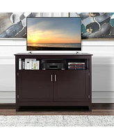 Modern Kitchen Storage 36" Height Cabinet Buffet Server Table