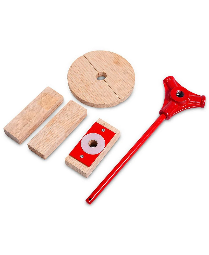 1.6 Gallon Fruit Wine Press Cider Apple Grape Crusher Juice Maker Tool Wood