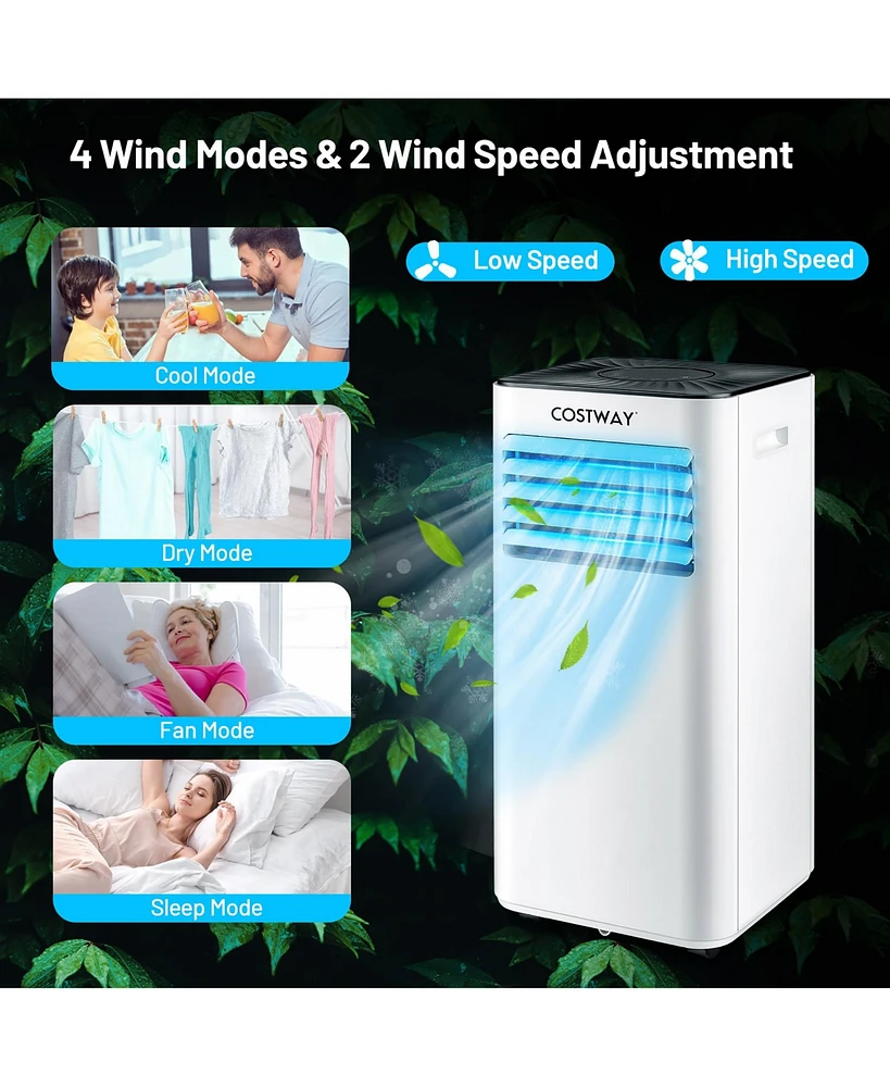 Portable Air Conditioner 10000 Btu Evaporative Air Cooler Dehumidifier