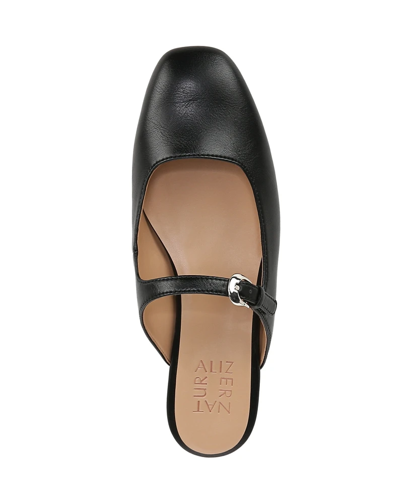Naturalizer Women's Apple Square Toe Mary Jane Mules