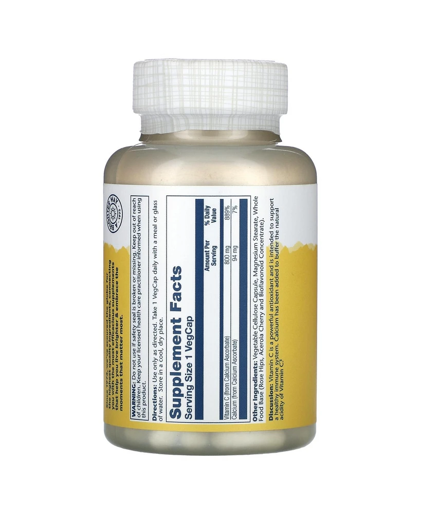 Solaray Buffered Vitamin C 800 mg - 90 VegCaps