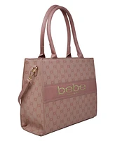 Bebe Serena Monogram Tote Bag