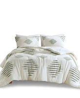 Ink+Ivy Tahli Tufted Chenille 3-Pc. Comforter Set, Full/Queen
