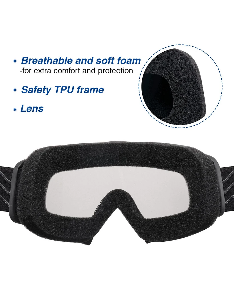 Ahr GOG01 Motorcycle Goggles Riding Motocross Snowmobile Dirt Bike Off Road Atv Lens