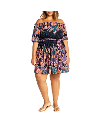 City Chic Plus Size Isla Dress