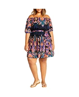 City Chic Plus Size Isla Dress