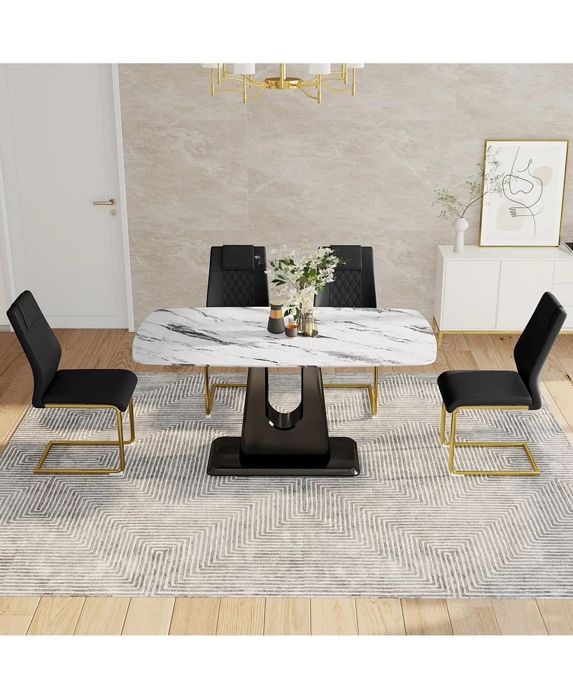 Ultra-Modern Dining Table for 6-8