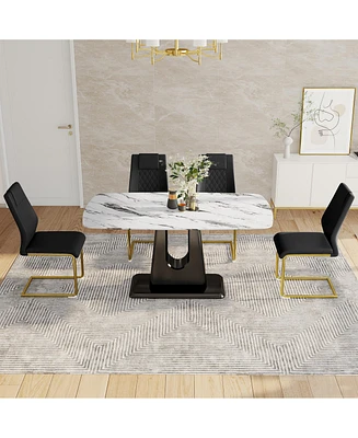 Ultra-Modern Dining Table for 6-8