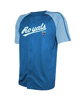 Stitches Men's Royal Kansas City Royals Team Raglan Jersey