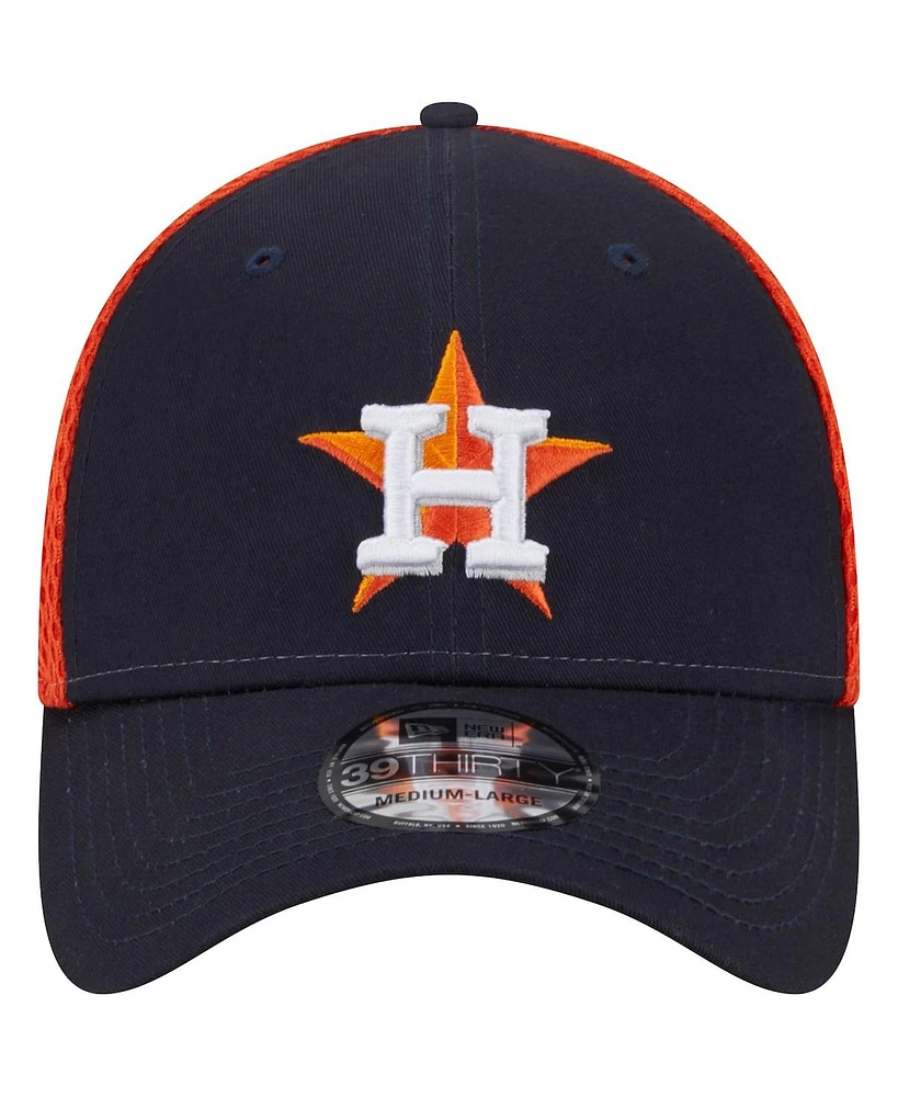 New Era Men's Navy Houston Astros Team Neo 39THIRTY Flex Hat