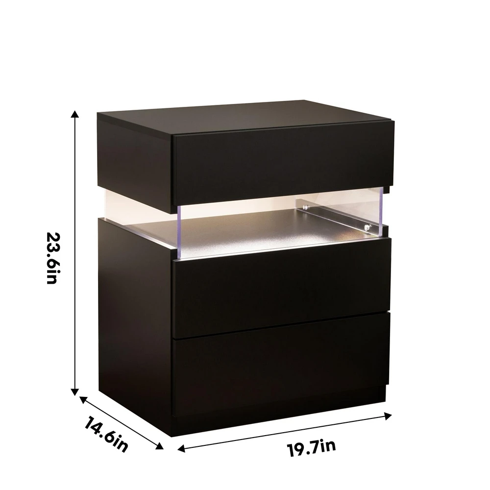 Dreamy Led Nightstand Illuminate Your Nights & Decor Your Room