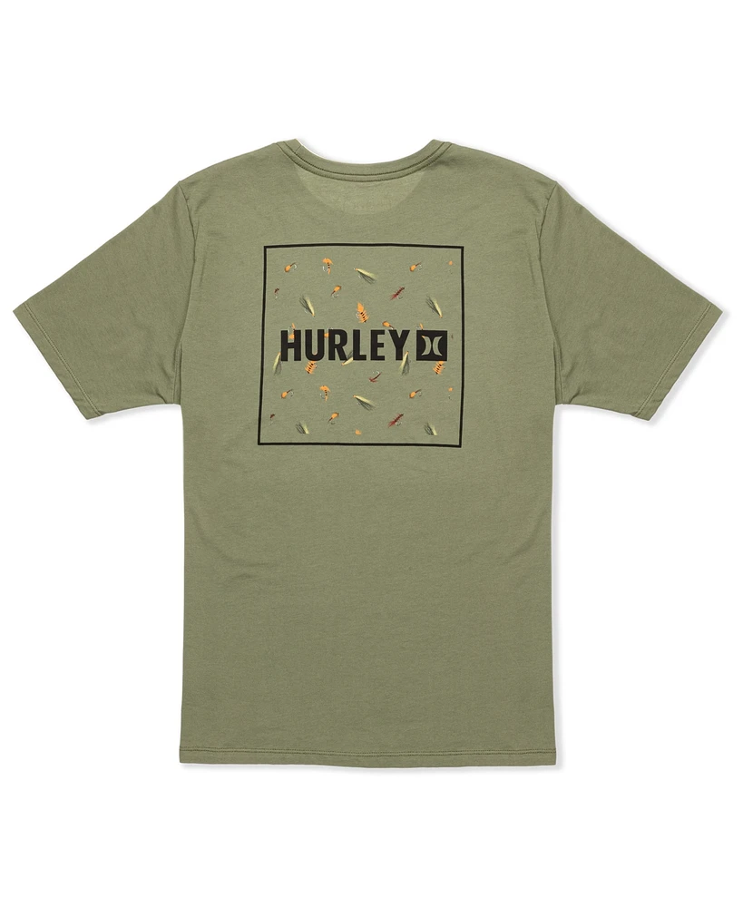 Hurley Men's Everyday Four Corners Short Sleeves T-shirt